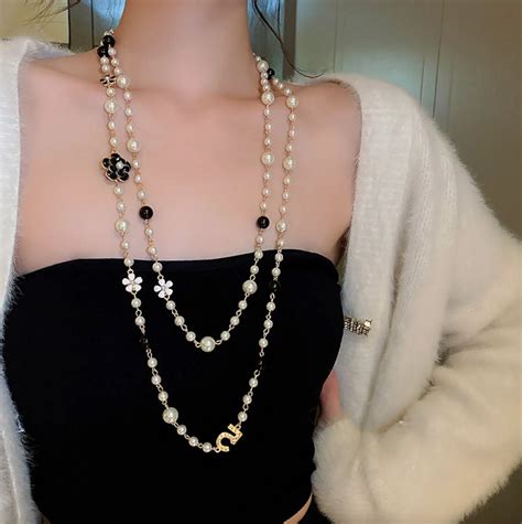 where can i buy imitation coco chanel necklaces|cheap chanel necklace dupe.